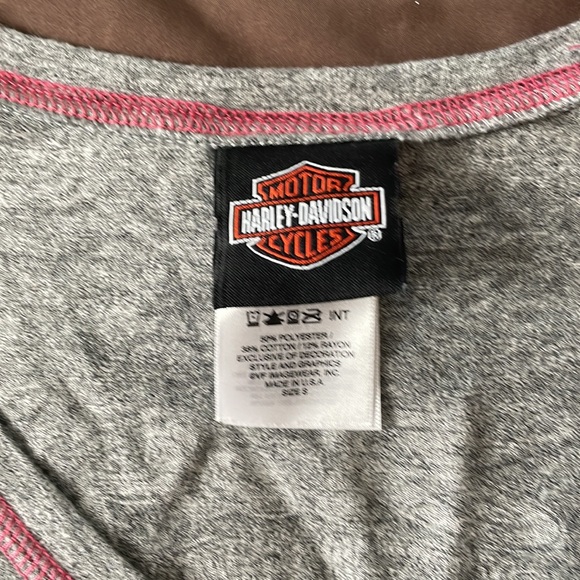 Ladies Harley T-shirt - Picture 3 of 3